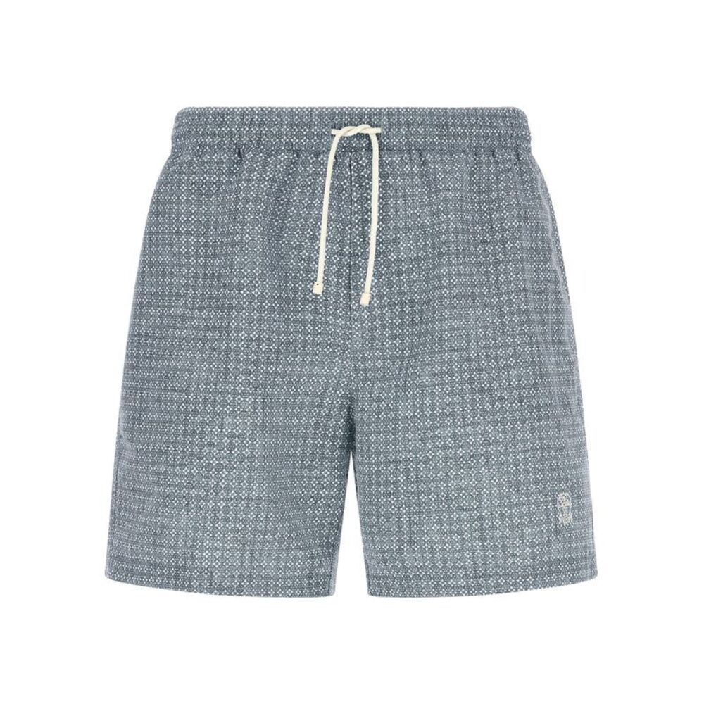 Brunello Cucinelli Men Flower Print Swimsuit
